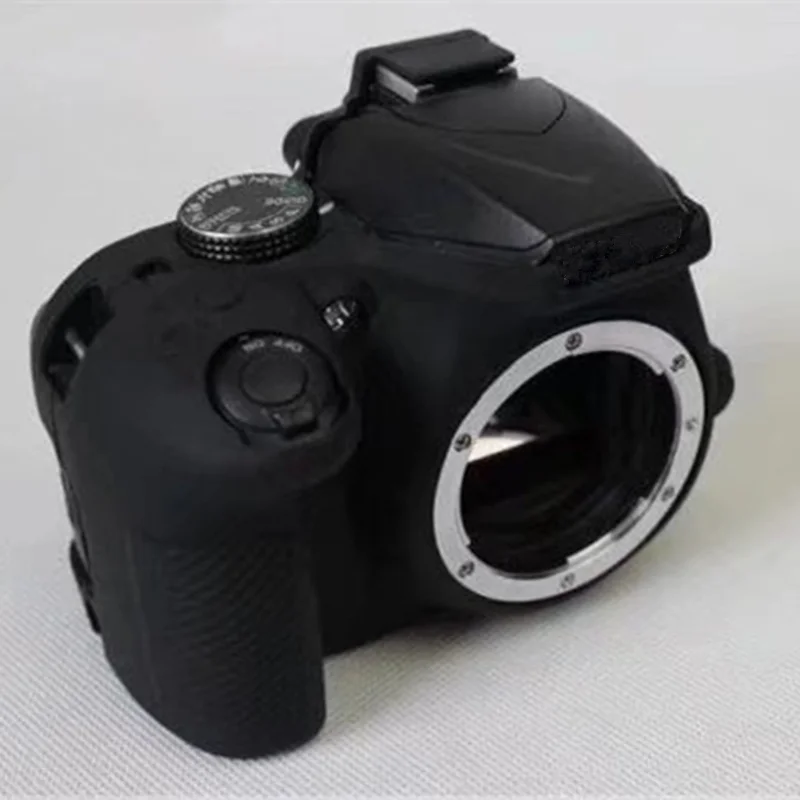 Мягкий силиконовый резиновый чехол для камеры Nikon D5100 D5200 защитный чехол|camera case|for