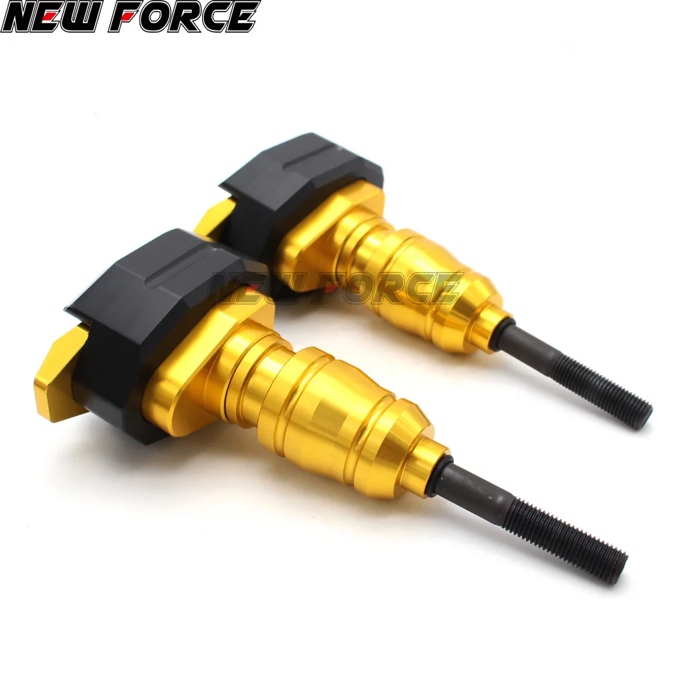 Защитная рамка мотоцикла слайдер защита обтекателя противоаварийная панель протектор для Kawasaki versys 650 - Цвет: gold