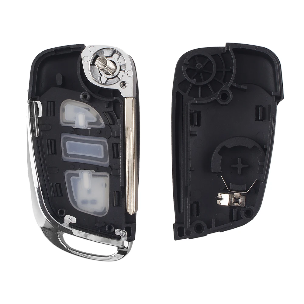 KEYYOU ключ чехол для peugeot 107 207 307 S 308 407 607 2 кнопки модифицированный Флип складной