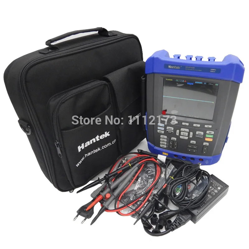 Hantek DSO8102E Handheld Oscilloscope 2 Channels 100MHz Six in one IP-51 rated for dust drip and shake Factory direct sales | Инструменты