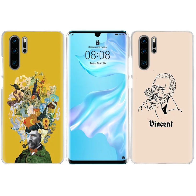 Чехол Van Gogh Sky для huawei P20 P Smart Z Plus P30 P10 P9 P8 mate 10 20 lite Pro, Роскошный Жесткий чехол для телефона из поликарбоната