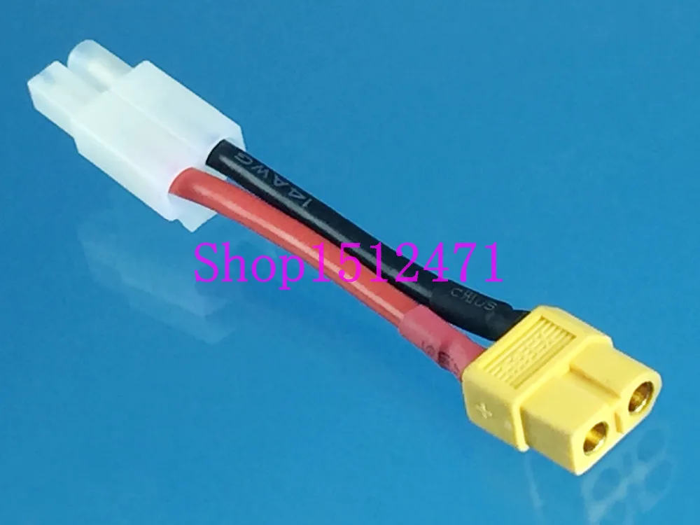 1 шт. гнездо XT60 XT 60 разъем к штекеру адаптер TAMIYA с 14awg провода|connector xt60|connector with