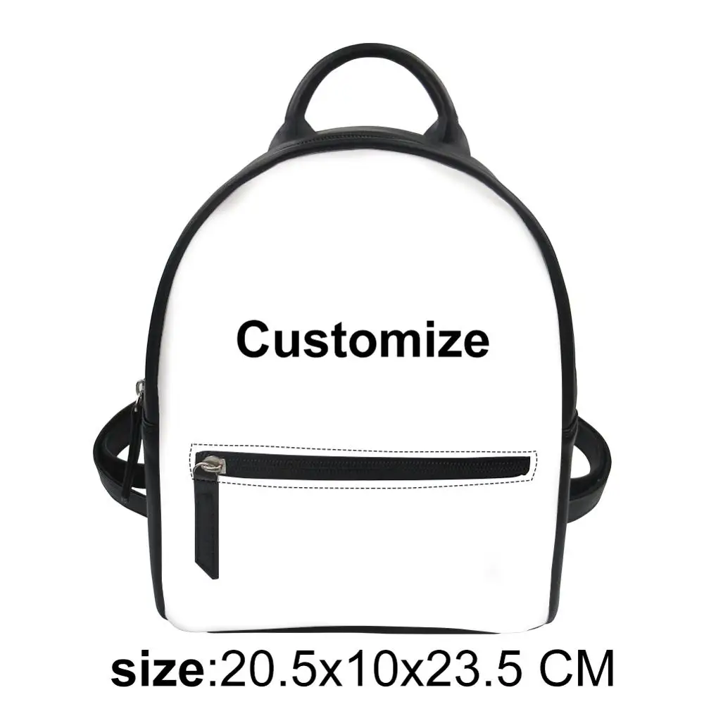 customize Z4 FORUDESIGNS/рюкзак с принтом на заказ для детей, крутой школьный рюкзак для студентов, рюкзак для подростков, мальчиков, девчачий рюкзак - Цвет: customize Z4