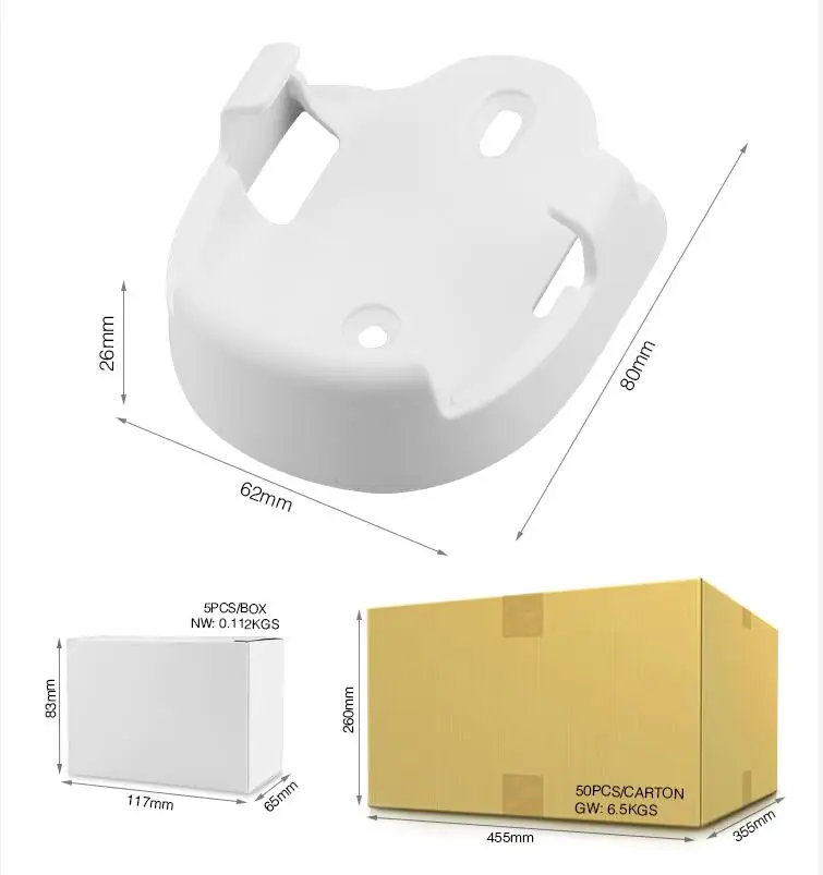 Asmbled настенный держатель/кронштейн для Mi светильник 2 4G RF беспроводная сенсорная