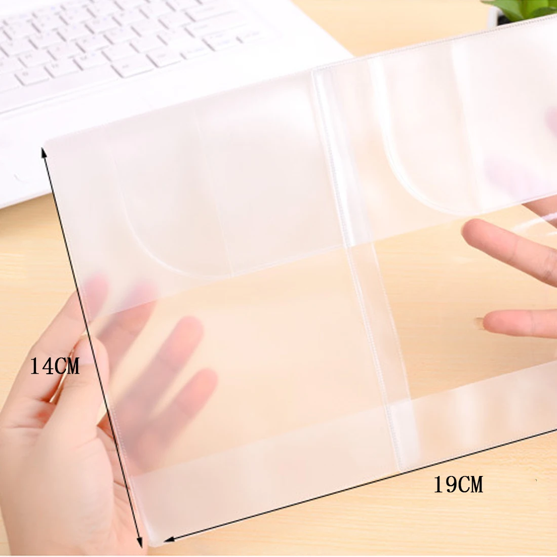 Высококачественные прозрачные водонепроницаемые держатели карт dirt ID Обложка