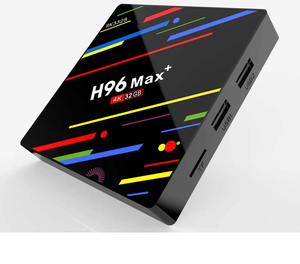 H96 MAX plus Android 8.1 TV Box 4 gb RAM 32 gb ROM Set Top Box RK3328 Quad core 2.4 g/5g Wifi 4 k Smart Media Player H96 pro max