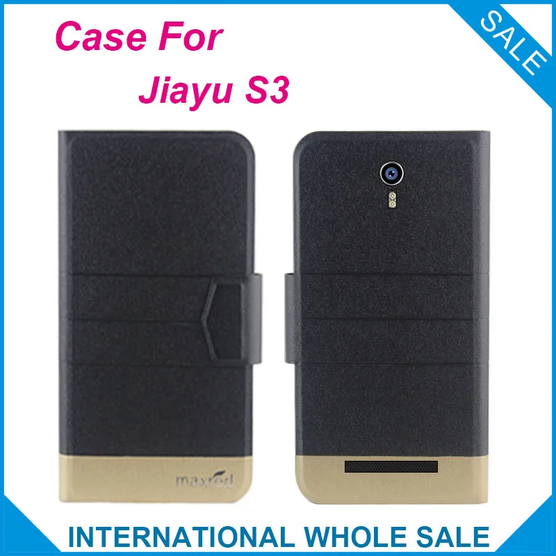 5 цветов лидер продаж! Чехол Jiayu S3 Новый Модный деловой ультратонкий кожаный