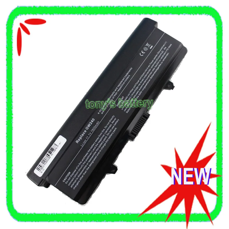 Аккумулятор для ноутбука Dell Inspiron 1525 1526 1545 1546 PP29L Vostro 500 GW252 RN873 RU586 X284G GP952 RU573 X409G 9 ячеек|battery for dell|laptop batterylaptop battery