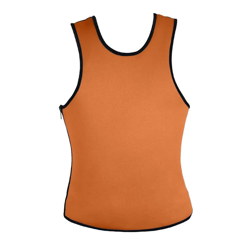 Мужской пояс для похудения Aonve неопреновый корсет на молнии сбоку | Мужская