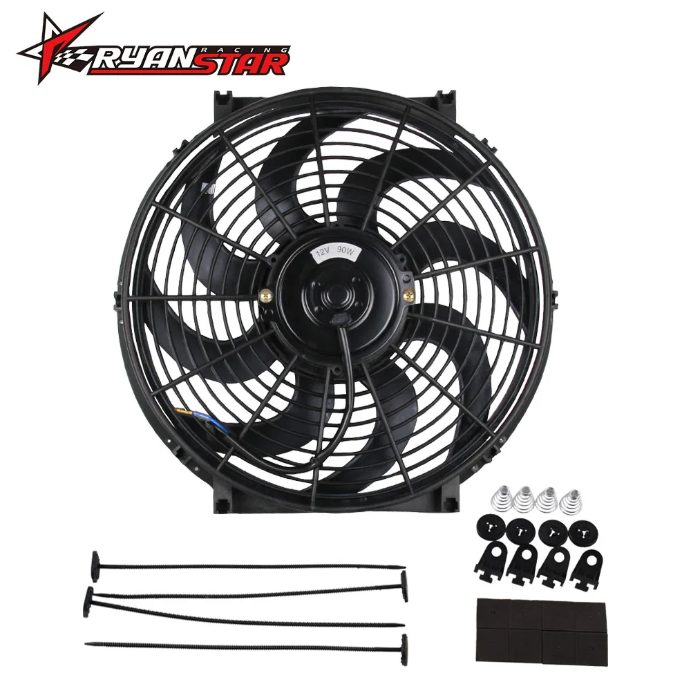 Вентилятор push pull электрический радиатор охлаждение двигателя подходит для