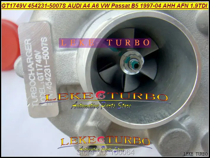 Турбо для AUDI A4 B5 B6 A6 C5 454231-454231 S 5007 H Volkswagen VW Passat 1996-04 AHH AFN 028145702 л бесплатная доставка
