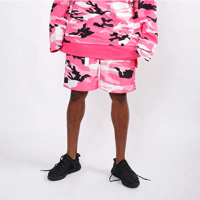 2019 New High Street Sports Suit Hip Hop Streetwear Autumn Winter Tracksuit Men 2PC Sportswear Hoodies+Shorts Jogger | Мужская одежда