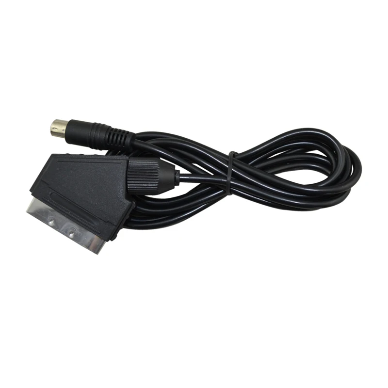 100 шт. в партии оптовая продажа аудио видео Scart кабель для SEGA Genesis 2 Mega Drive EU plug|cable