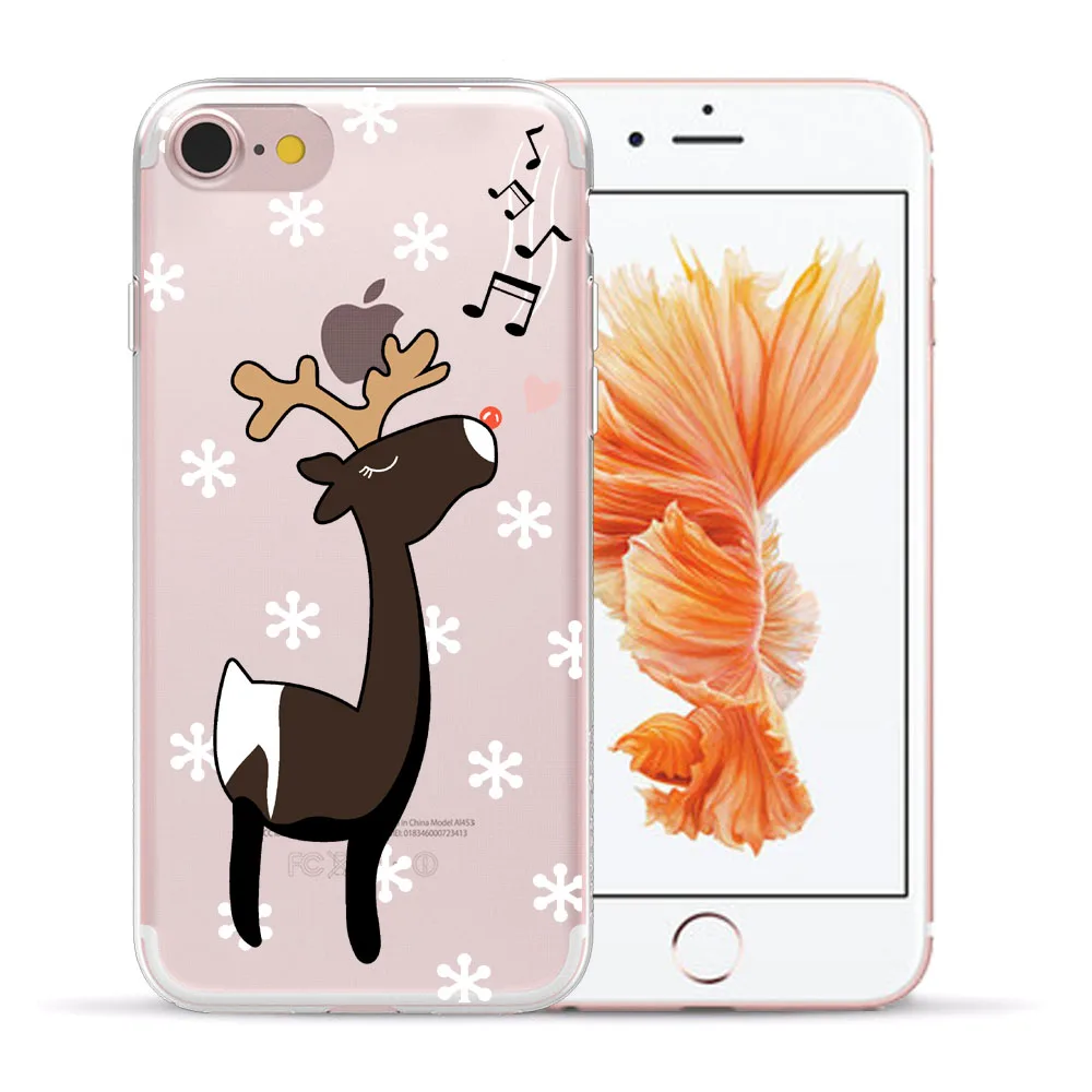 Мягкий чехол из ТПУ для iPhone 5 5S SE 6 6S 7 8 Plus X XS 11 Pro Max XR с мультяшным рисунком|Бамперы| |