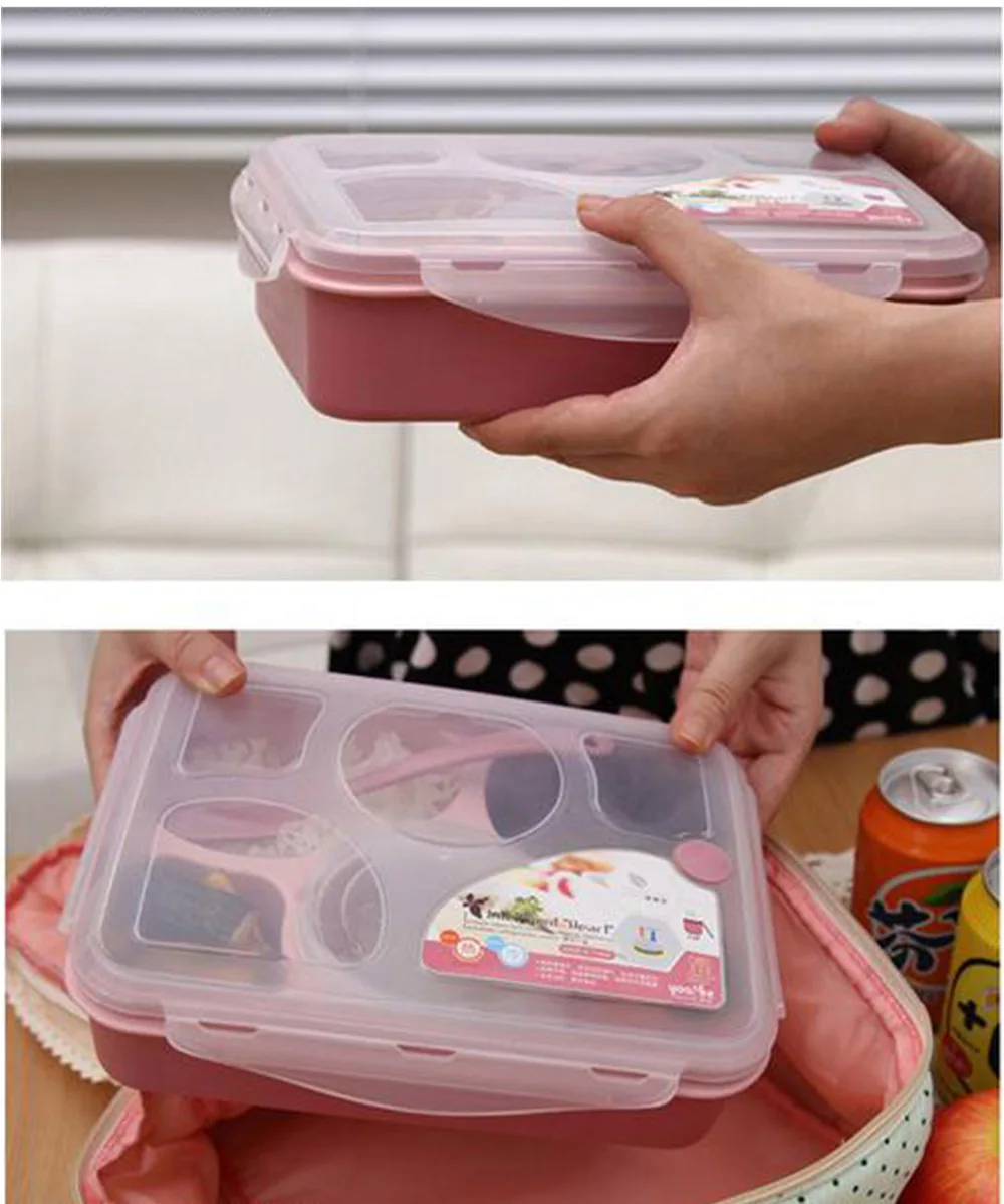 Волшебный кухонный Герметичный Набор для микроволновой печи Bento детей и взрослых