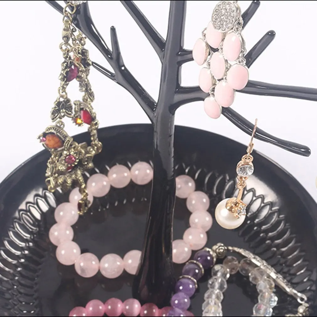 1PC Bird Tree Jewelry Display Stand Earring Necklace Bracelet Rack Holder Key Organizer Storage | Украшения и аксессуары
