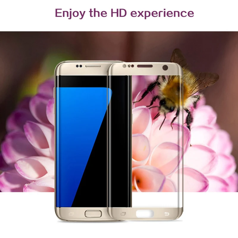 Закаленное стекло для samsung S6 S7 S8 S9 S10 SE Edge Plus Note 8 9 Защита экрана 3D закругленные края полное покрытие Взрывозащищенная пленка