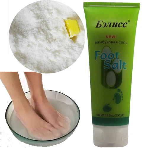 Бамбуковая соль для ванны ног уход за кожей антибактериальная Детокс кожа ванной