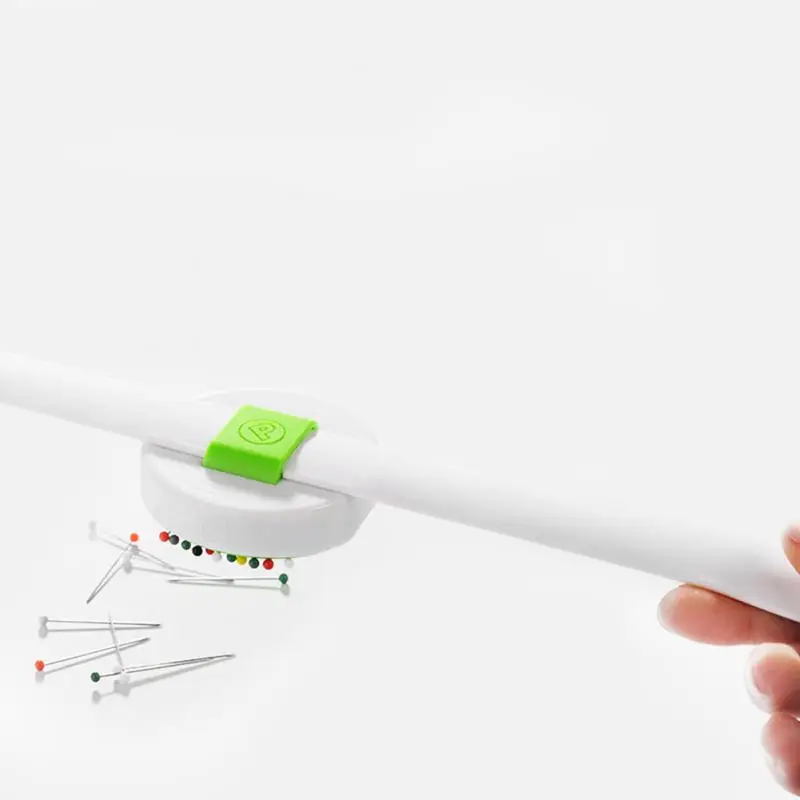 Магнитный браслет одежда Пластик DIY круглые швейная игла чехол ящик для хранения