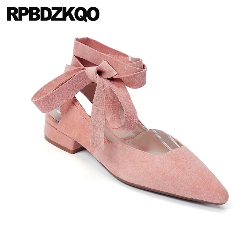 женщин сандалии зашнуровать красивая Slingback розовый Ремень для лодыжки Свадебная