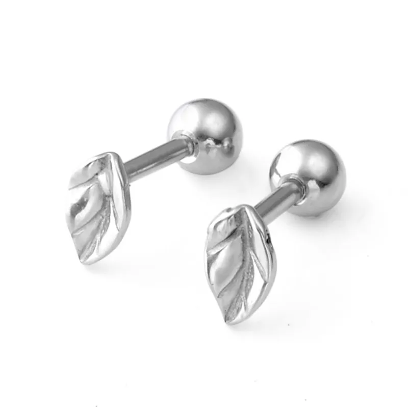 8 шт. серьги гвоздики из нержавеющей стали для пирсинга|bar piercing|tragus helix16 gauge |