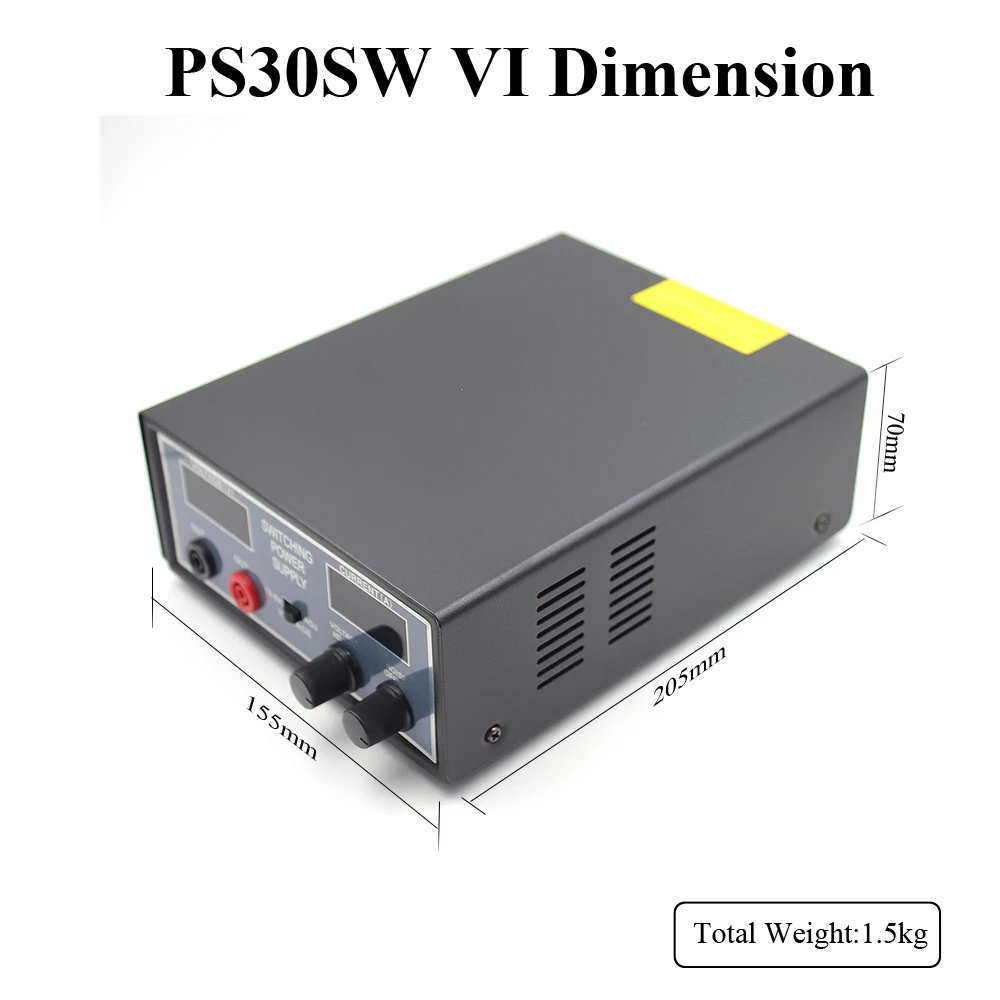 Anysecu высокая эффективность DC 110 V/220 V преобразователь PS30SW VI 13,8 V 30A для мобильной радиосвязи TH-9800 KT-8900 KT-7900D
