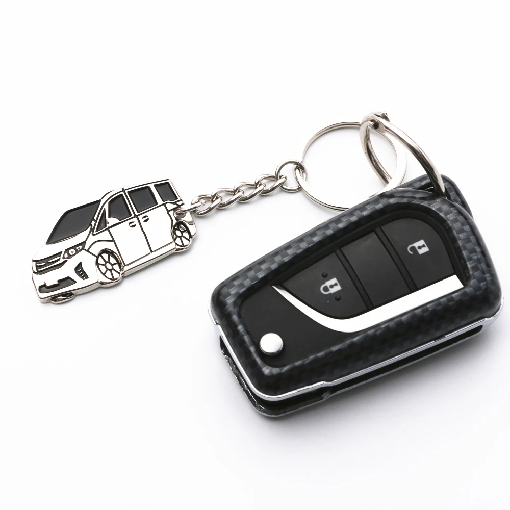 

New 3D Design Zinc-Aluminium Alloy Keychain Key Ring Keyring Car Styling Accessories For HONDA STEPWGN RP