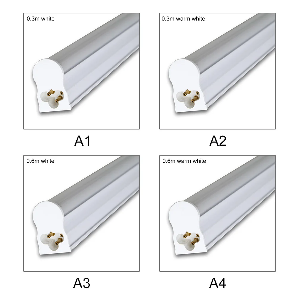 

LED Tube T5 Light Lamp 220V Fluorescent Light Tube 9W 14W 18W LED Wall Lamp new
