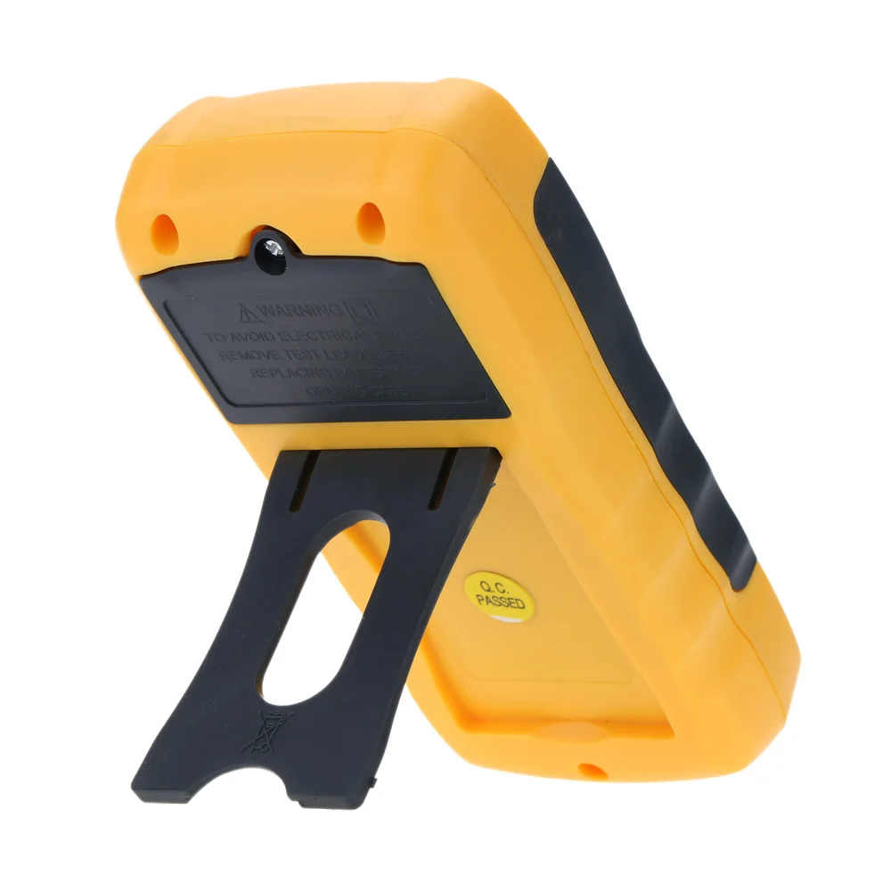 Подсветка Черный Желтый A830L ЖК цифровой мультиметр DC AC напряжение диод Freguency