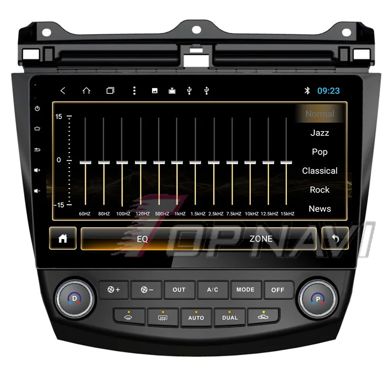 Автомобильный GPS навигатор Topnavi 10 1 дюйма Восьмиядерный процессор Android 8 для Honda Accord