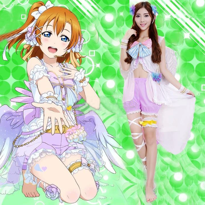 Костюм для косплея Ангелы на День святого Валентина|cosplay costume|uniform cosplaykousaka honoka |