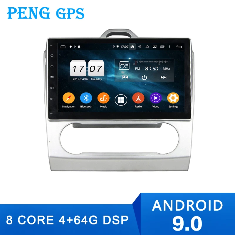 

Мультимедийная магнитола для Ford focus 10,1 2007-2008, 2011 дюйма, 4 + 64 ГБ