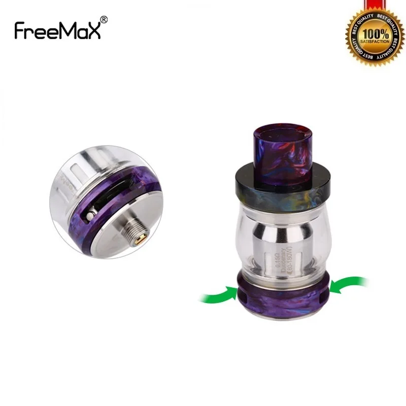 Оригинальный Freemax Fireluke RTA Subohm Vape танк 5 мл с Kanth 0.15ohm Sextuple dvc катушка электронная