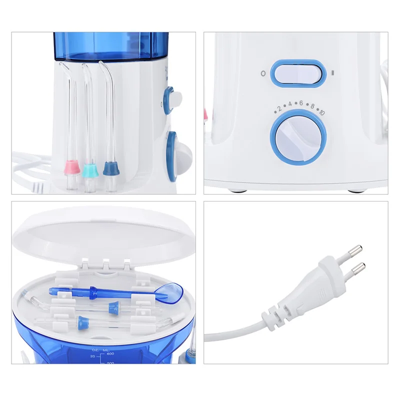 Низкий уровень шума семейный стоматологический Flosser водный реактивный уход за