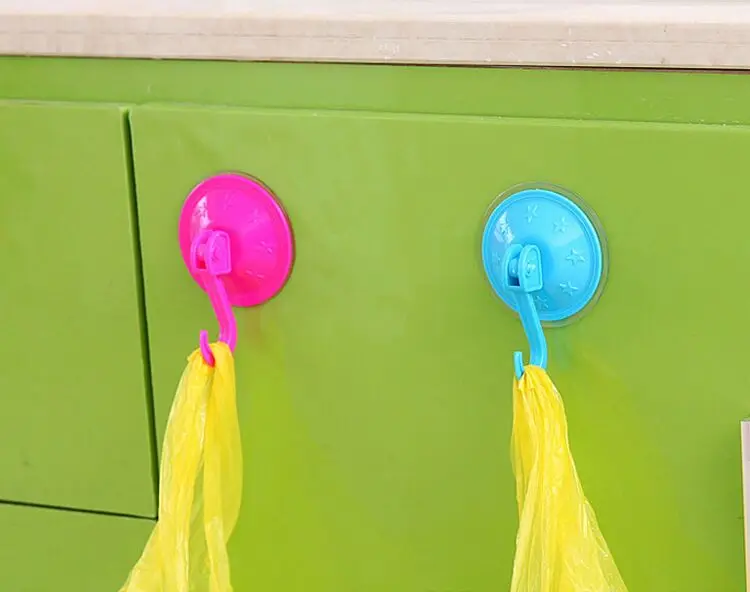 1 шт. пластиковая вешалка на вакуумной присоске|vacuum sucker hooks|vacuum suckerhook hang |