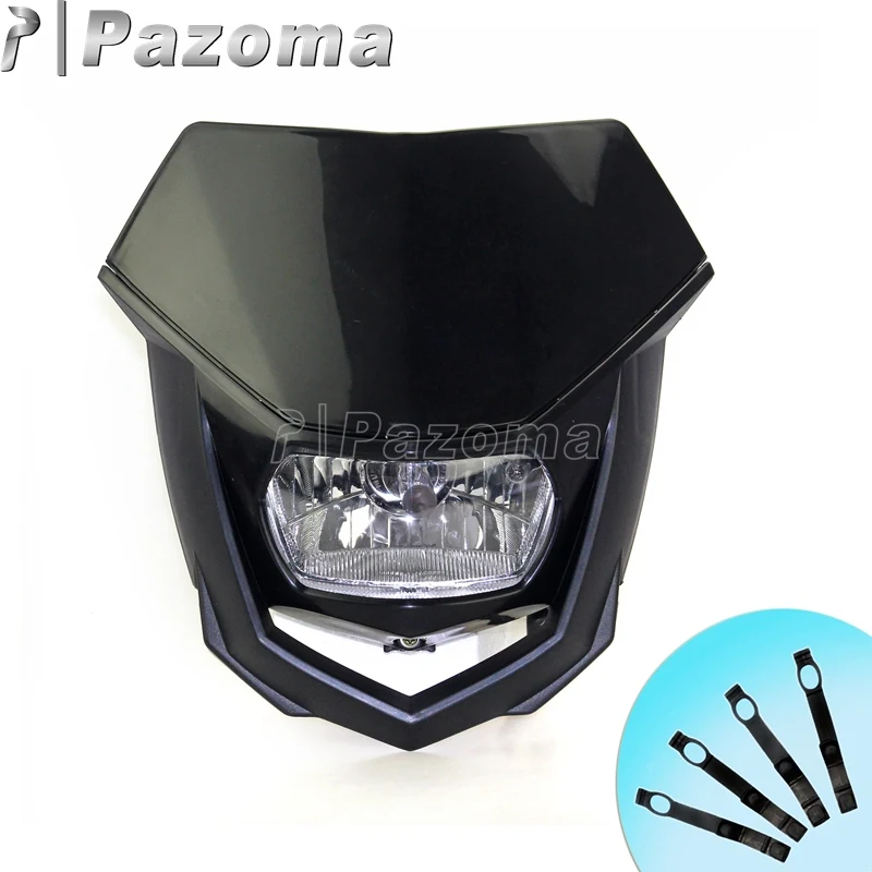 Универсальная фара Supermoto для CR150 CR250 CR500 CRF250 CRF450 CRF250R CRF450R|headlamp ir|headlamp .headlamp fairings |