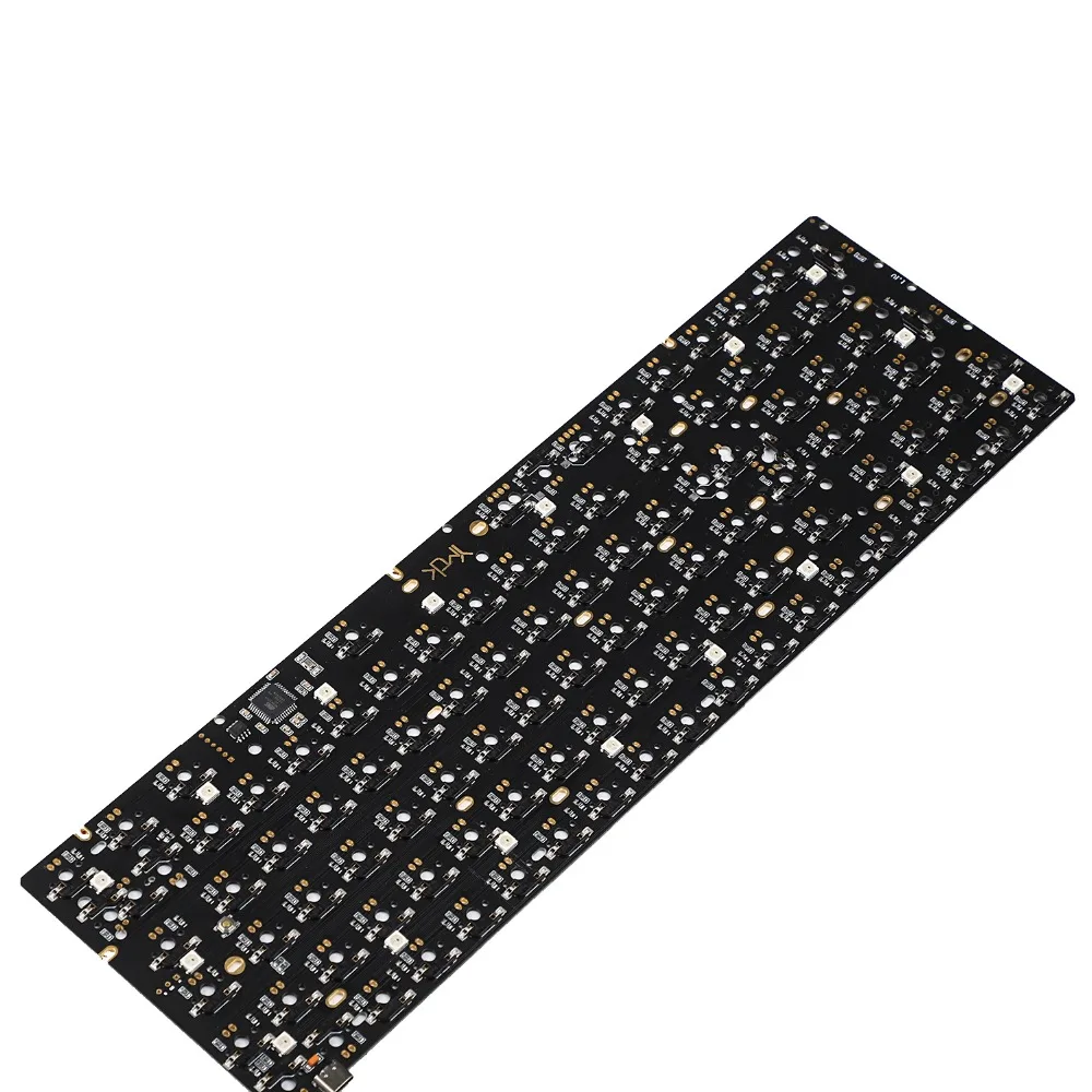 YMDK Hot Swap Hot-swappable Kailh Socket 96 PCB QMK полностью программируемая поддержка ANSI ISO Melody 96 YMD96