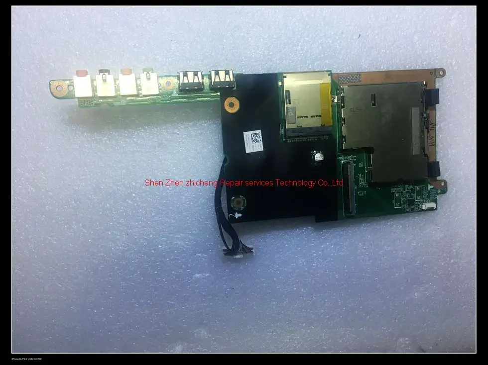 Для Dell AlienWare M17X R1 ноутбук аудио EC карта USB плата F421N 0F421N гибкий кабель | Компьютеры и