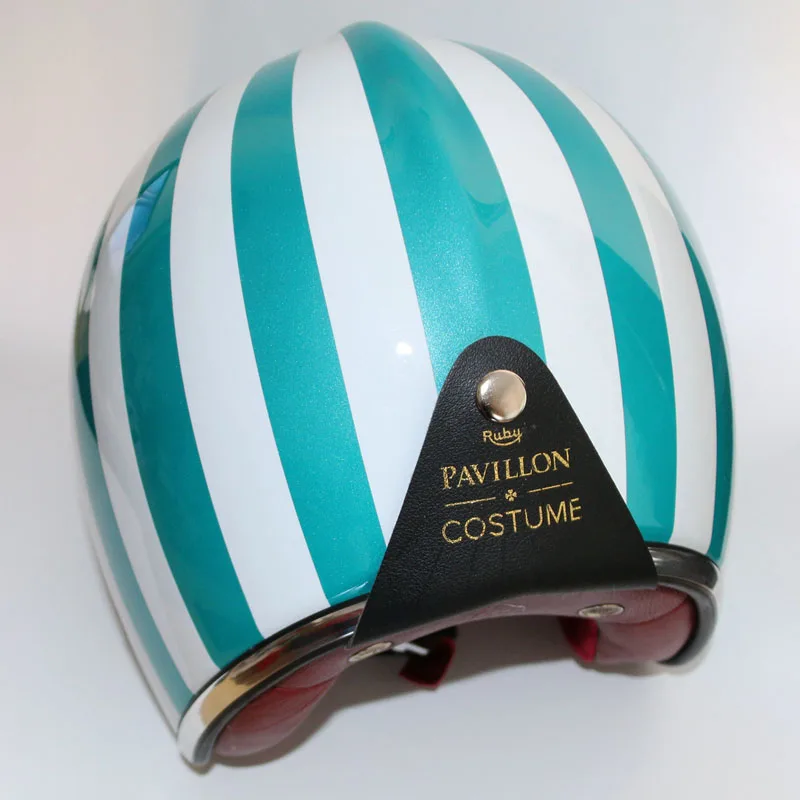 Горячая Мотокросс Шлемы (7 видов цветов) MASEI ruby Винтаж шлем 3/4 открытым лицом