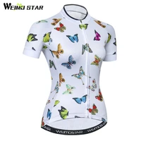 weimostar summer short sleeve cycling jersey women quick dry mtb bicycle clothing road racing bike jersey shirt maillot ciclismo