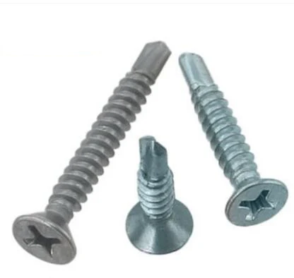 

20pcs M4.2 stainless steel cross recessed countersunk head screw high quality household bolts screws 13mm-50mm length