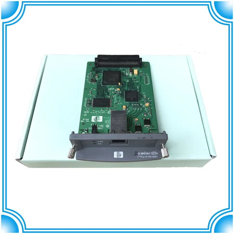 

J7960A J7960G для hp JetDirect 625N Ethernet Внутренняя сетевая карта сервера печати для 1050 1055 5000 500 510 800 5025 5035 5550