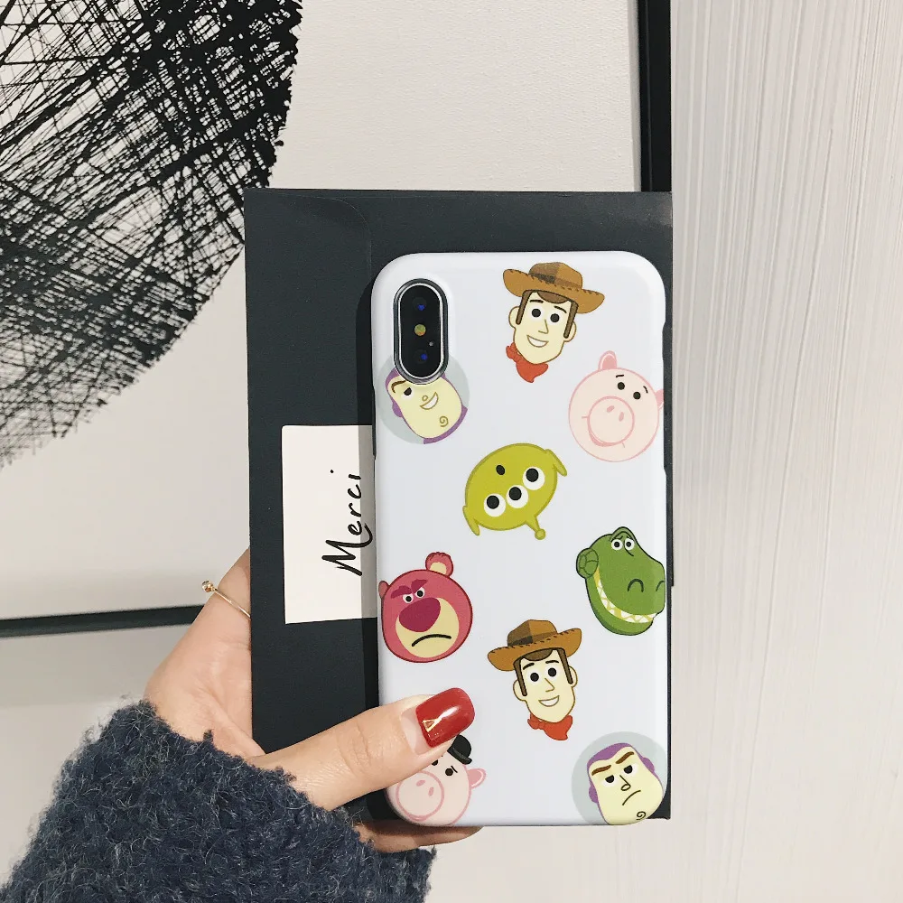 Marchcover милая история игрушек мультфильма инопланетянин IMD чехол для телефона coque мягкий ТПУ матовый чехол для iPhone 11 pro X XS MAX 8 7 6S plus fundas