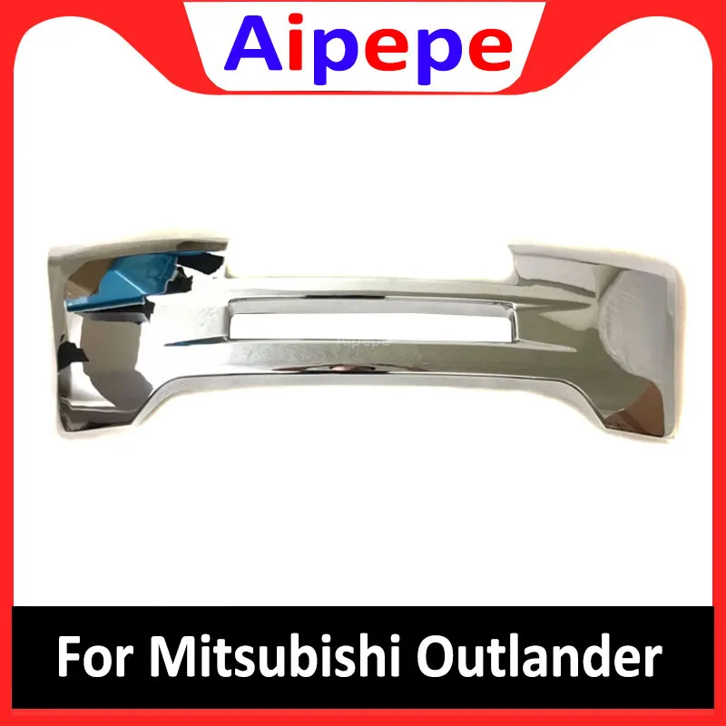 

Для Mitsubishi Outlander 2016 2017 2018 ABS хромированный передний нижний бампер передняя решетка радиатора декоративная крышка отделка 1 шт.