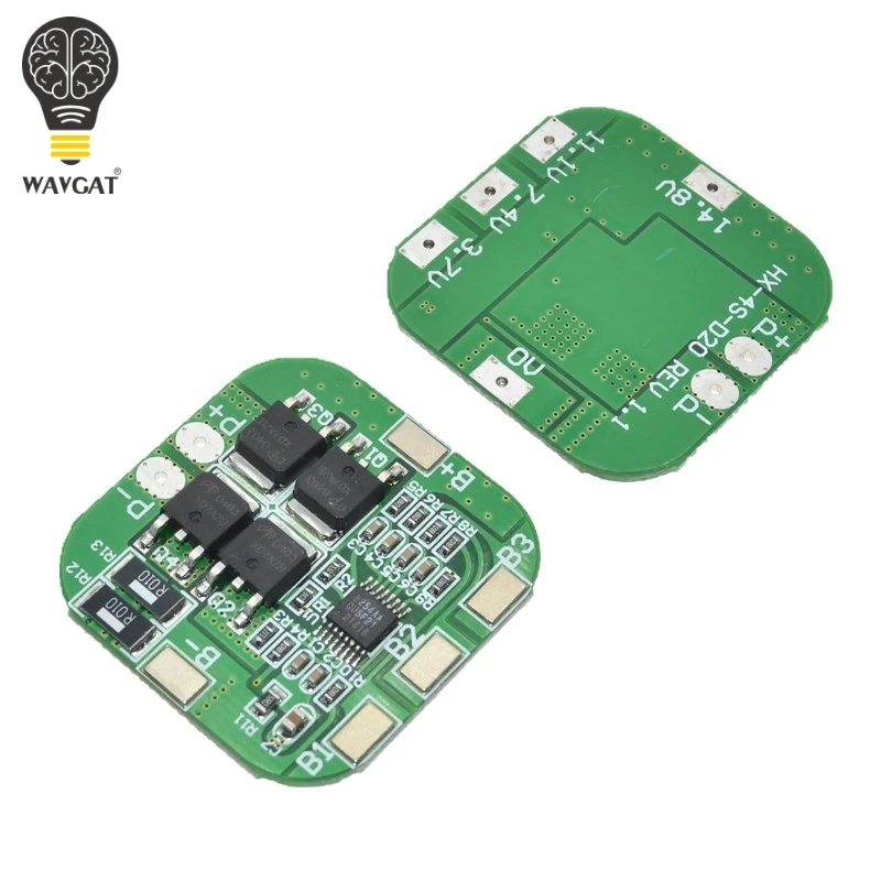 Фонарь 14 8 в/16 в 20A пиковая плата защиты литий ионной батареи BMS PCM bms pcm для литиевой