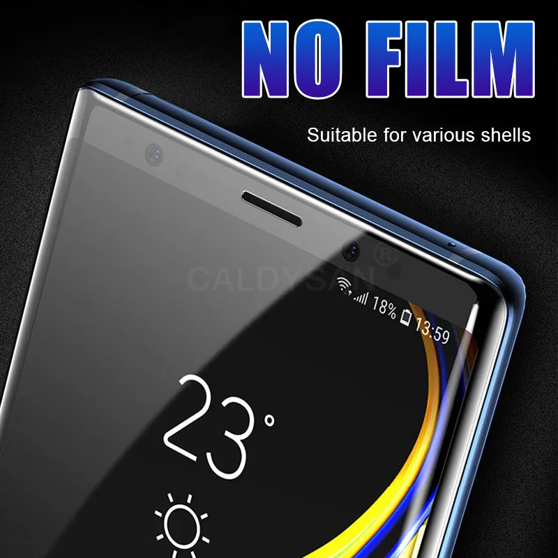 15D Гидрогелевая пленка полное покрытие для samsung Galaxy S7 Edge S10 S8 S9 Plus Защитная пленка для экрана для S10e Note 8 9 защитная пленка