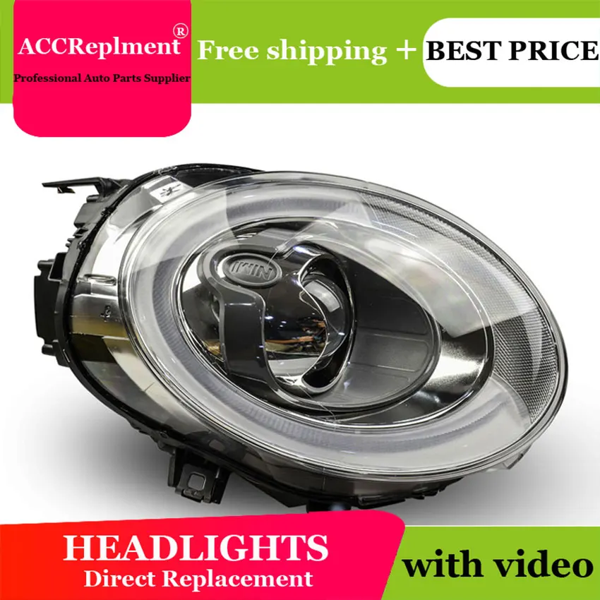 Автомобильный Стайлинг для BMW MINI head светильник s U angel eyes 2014-2019 light bar Q5 bi xenon lens