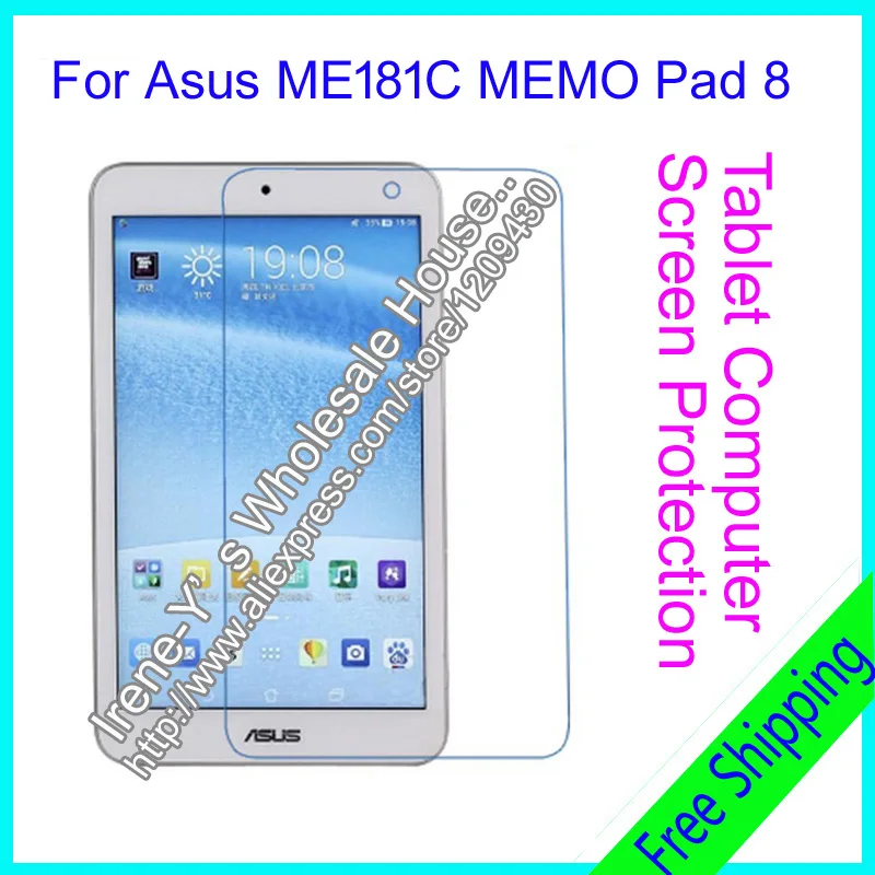 5 шт. Ясно ультра тонкий ЖК-дисплей Экран протектор Плёнки для asus me181c Memo Pad 8 8.0