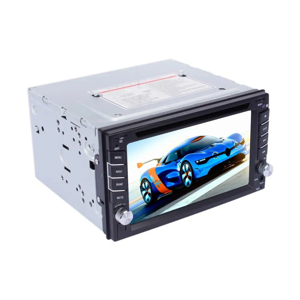 Автомобильный GPS-навигатор с сенсорным экраном 6 2 дюйма Din | Автомобили и