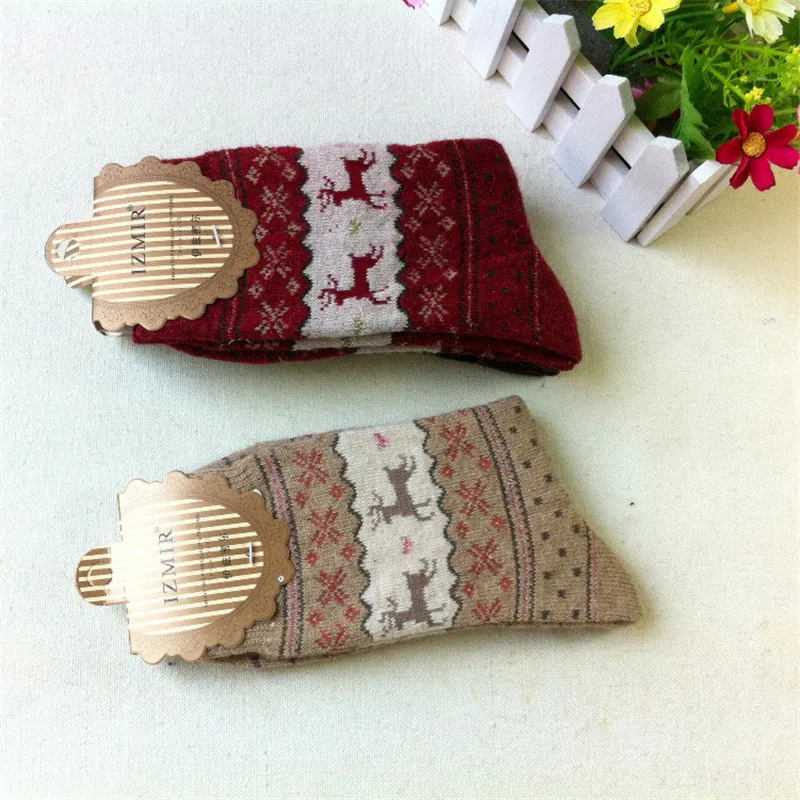 Женские зимние носки Sokken Calcetines Mujer